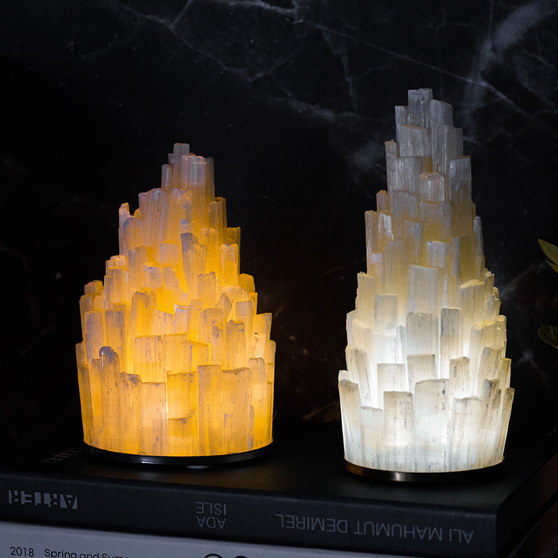Selenite Tower Night Light