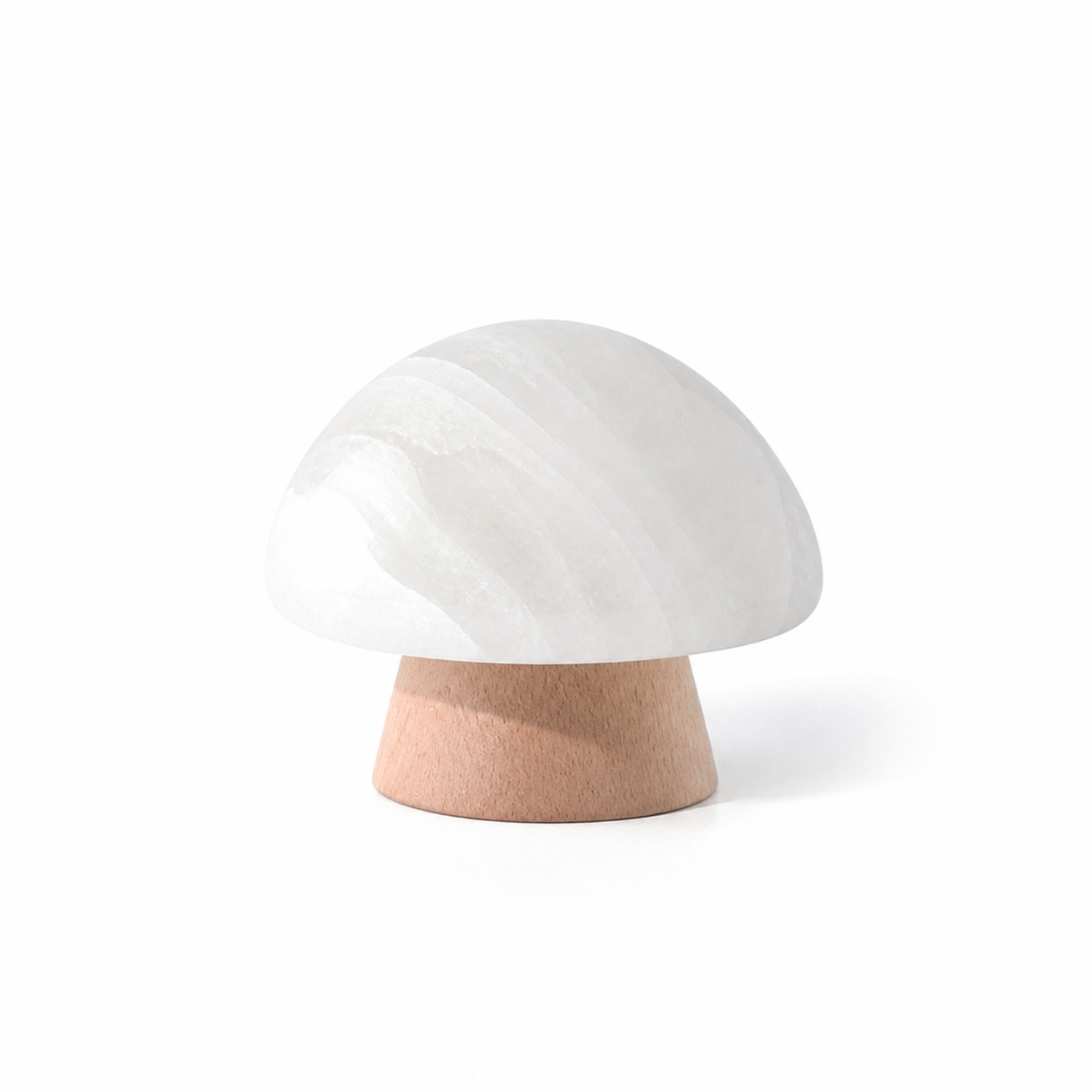 Alabaster Mushroom Night Light