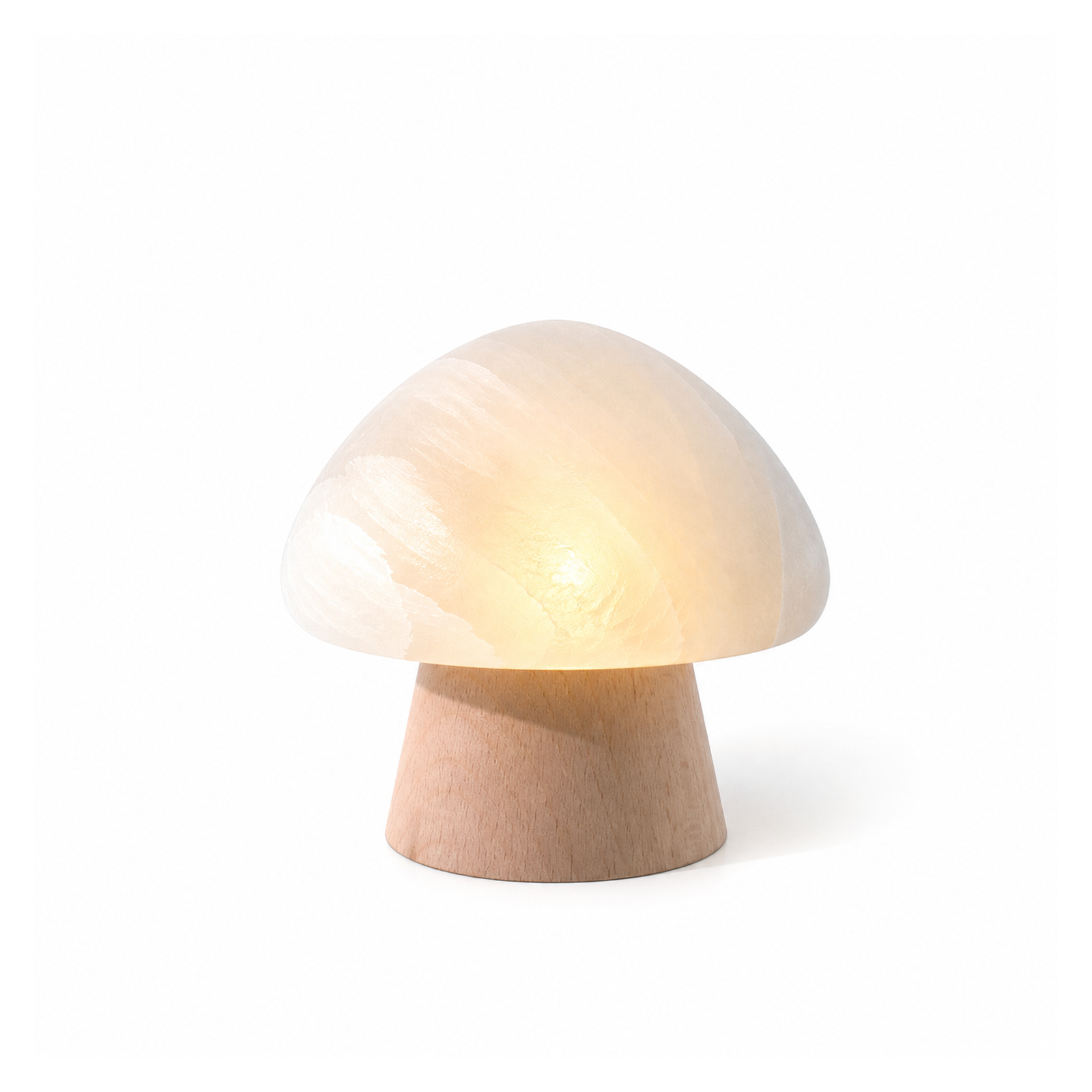 Alabaster Mushroom Night Light