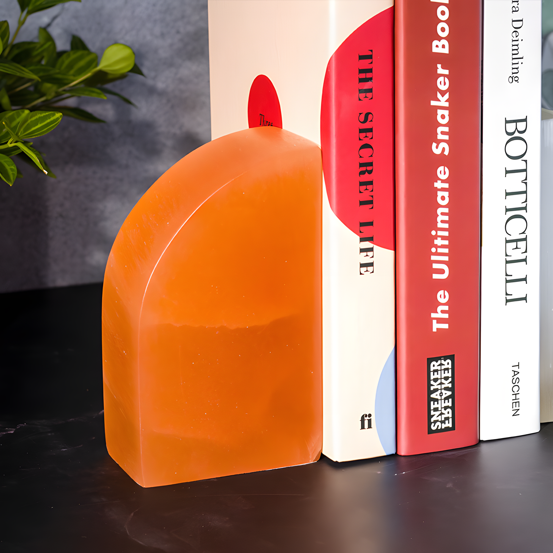 Selenite Mineral Bookend