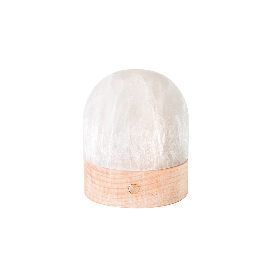 Selenite Dome Touch Night Light