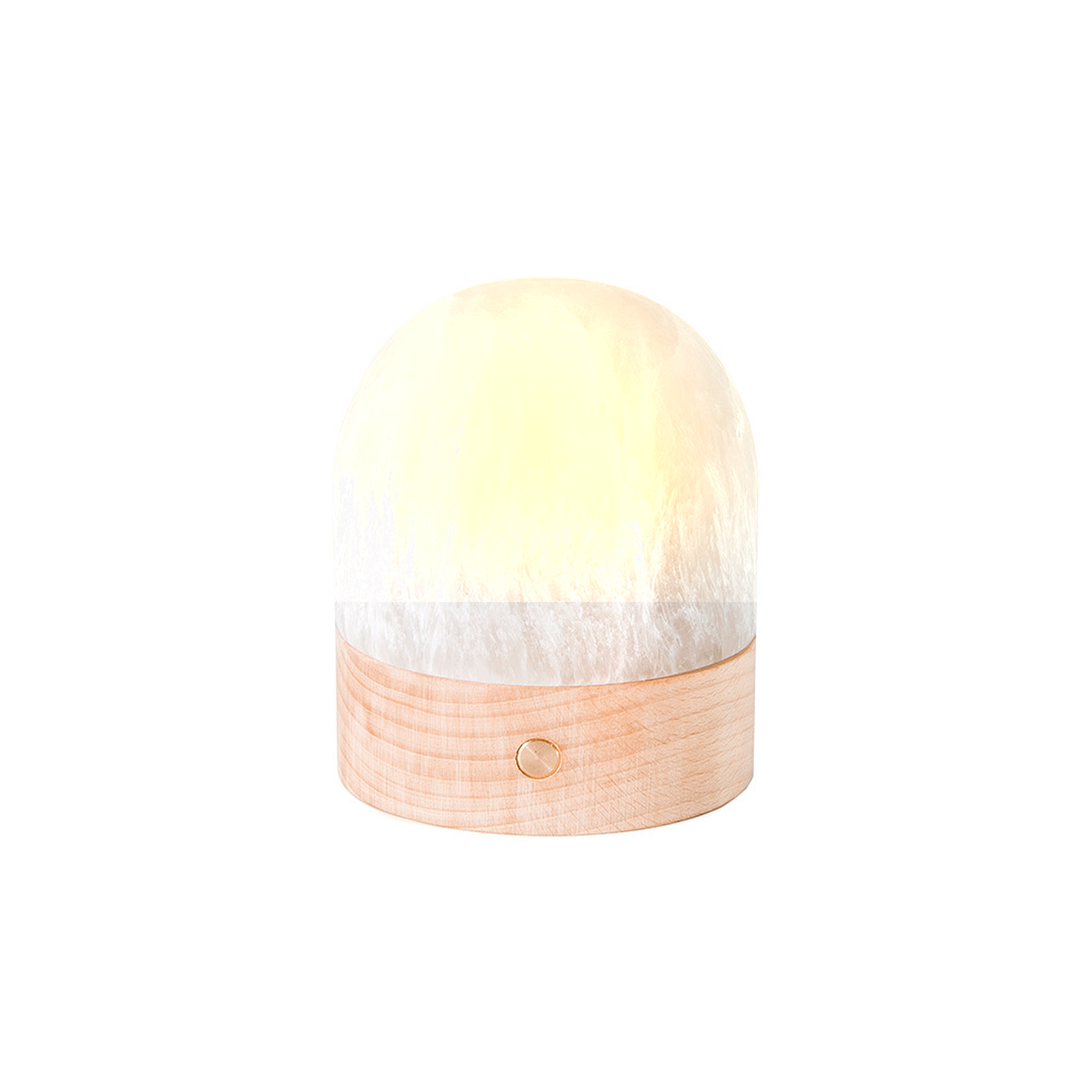 Selenite Dome Touch Night Light
