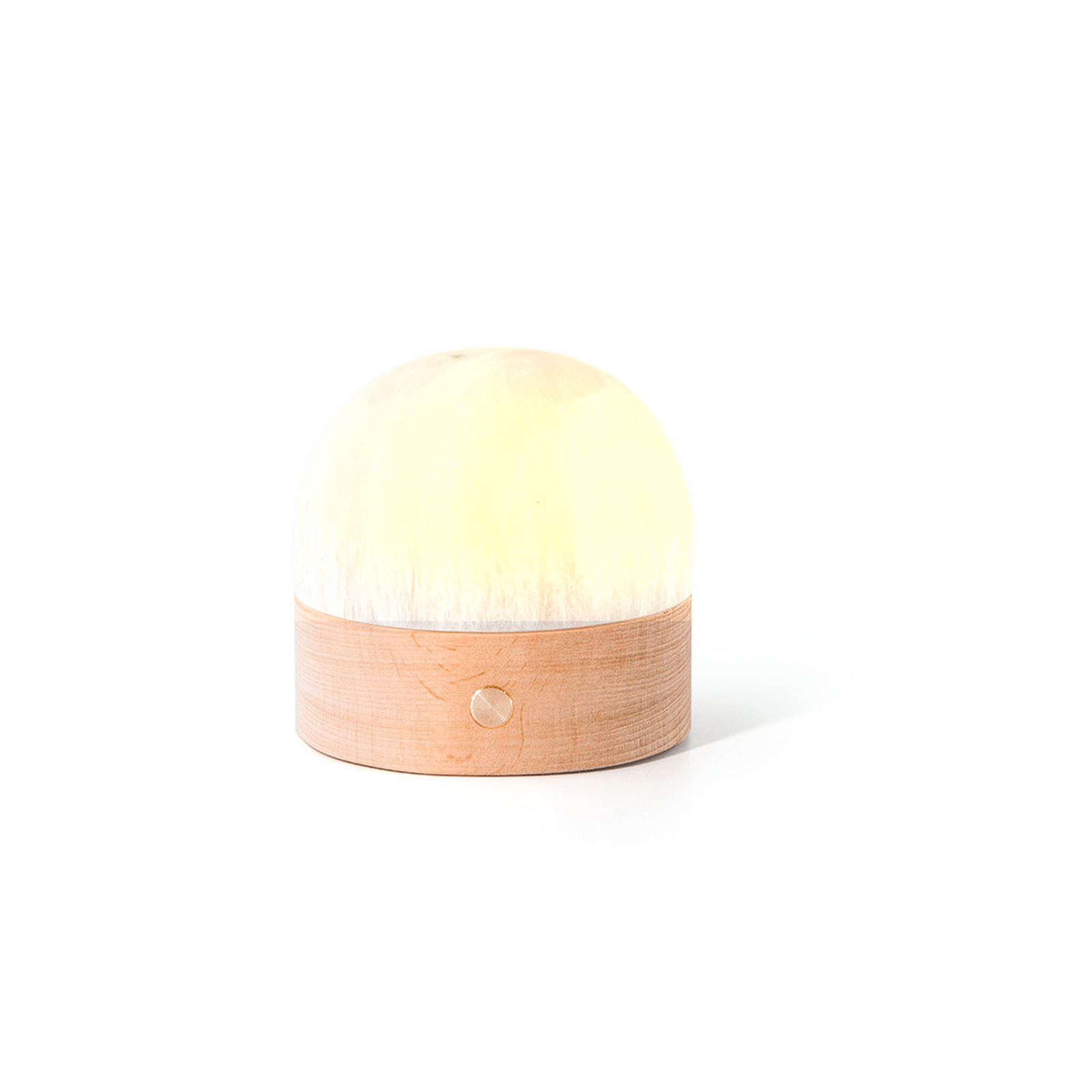 Selenite Dome Touch Night Light