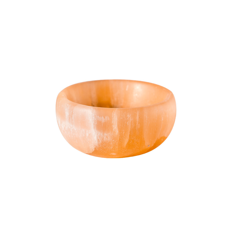 Selenite Mineral Offering Bowl
