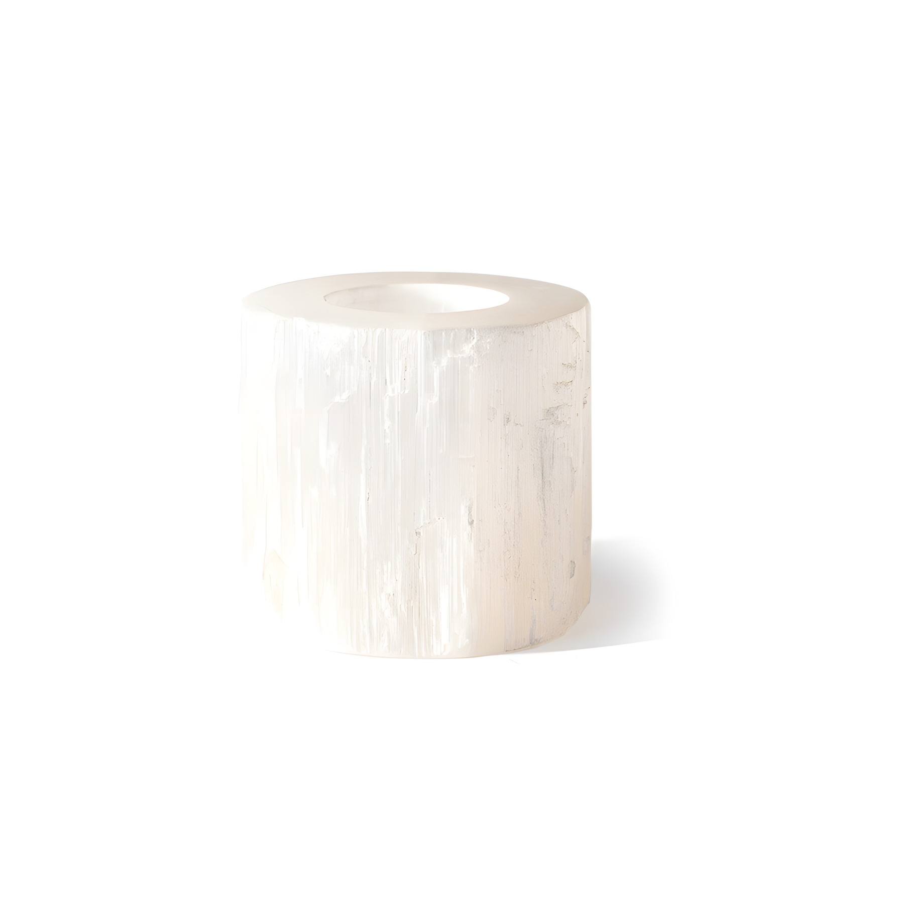 Selenite Mineral Candle Cup