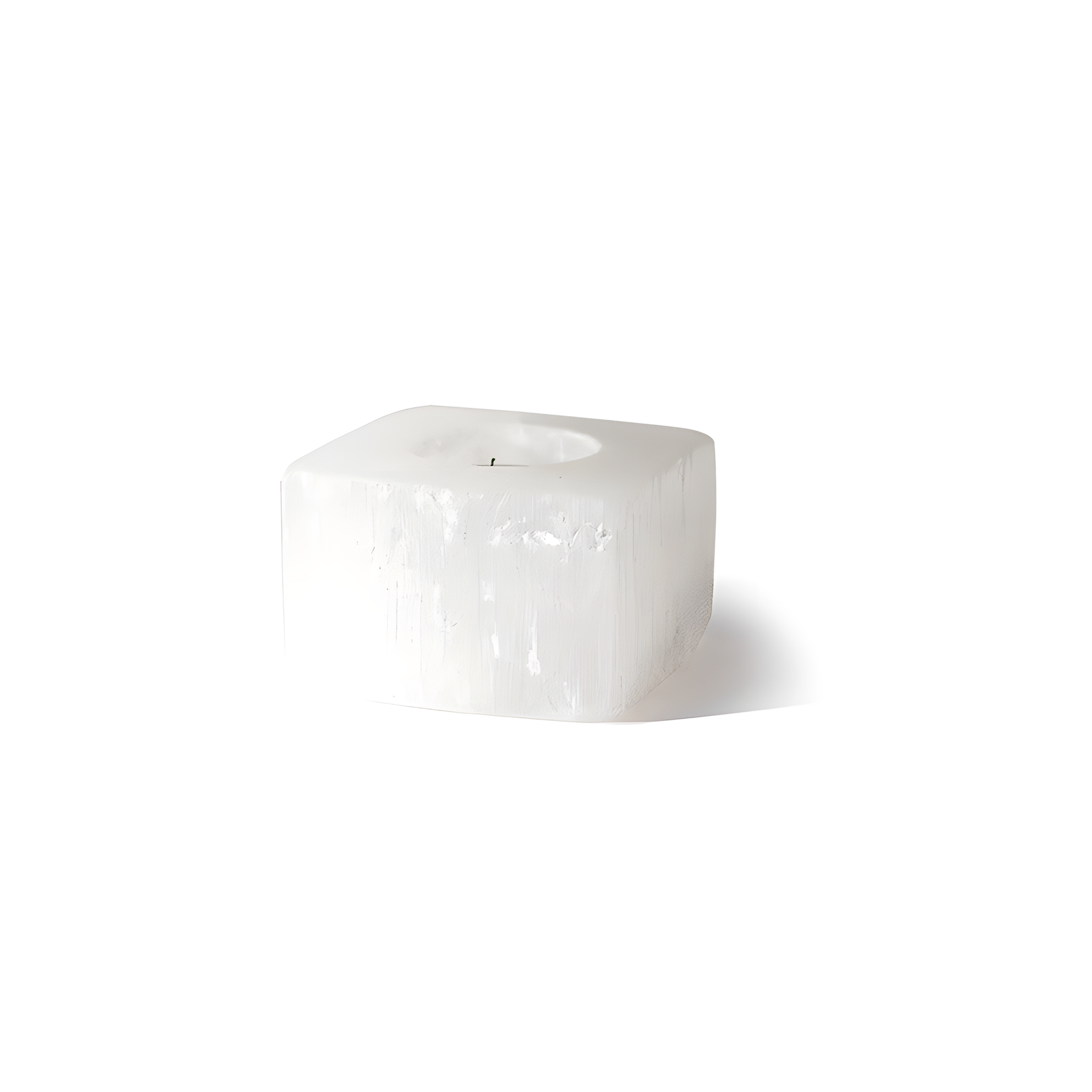 Selenite Mineral Candle Cup